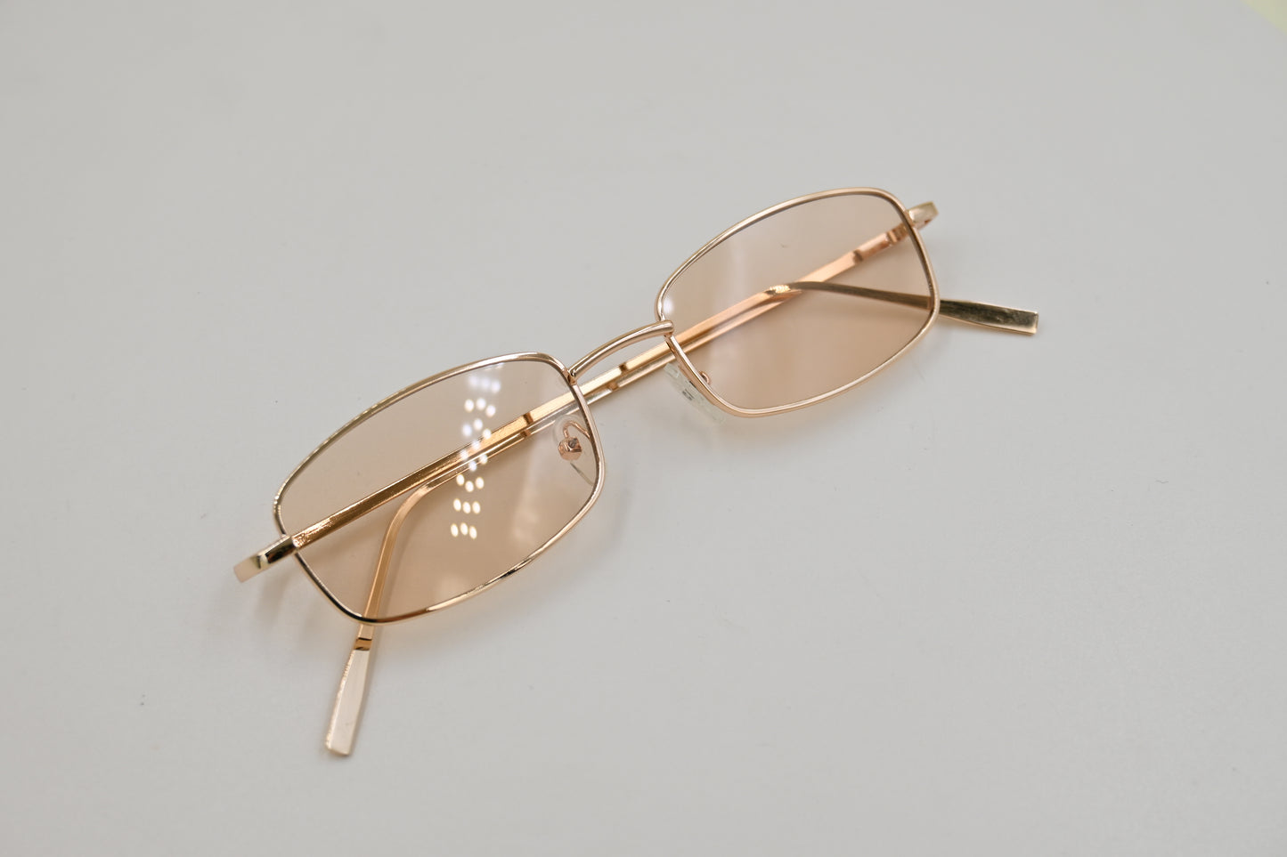 Lentes rectangular en rosa