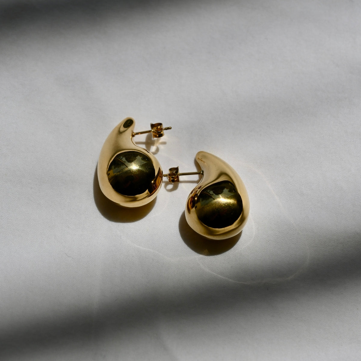 Aretes Drop Dorados