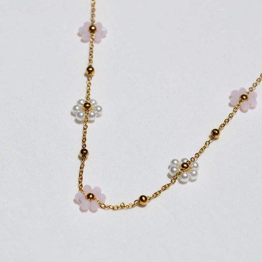 Collar Daisy Rosa